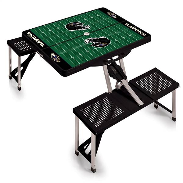 Baltimore Ravens Portable Folding Picnic Table