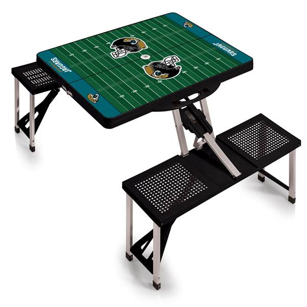 Jacksonville Jaguars Portable Folding Picnic Table