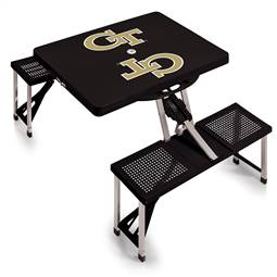 Georgia Tech Yellow Jackets  Portable Folding Picnic Table