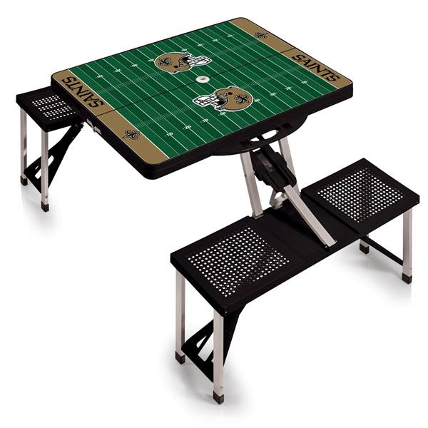 New Orleans Saints Portable Folding Picnic Table