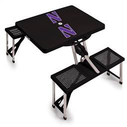 Northwestern Wildcats  Portable Folding Picnic Table