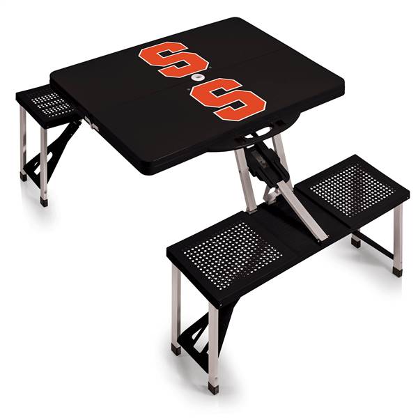 Syracuse Orange  Portable Folding Picnic Table