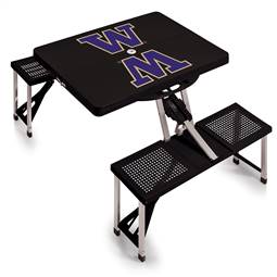 Washington Huskies  Portable Folding Picnic Table