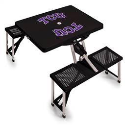 TCU Horned Frogs  Portable Folding Picnic Table