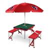 Houston Texans Portable Folding Picnic Table with Umbrella  