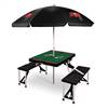 Tampa Bay Buccaneers Portable Folding Picnic Table with Umbrella