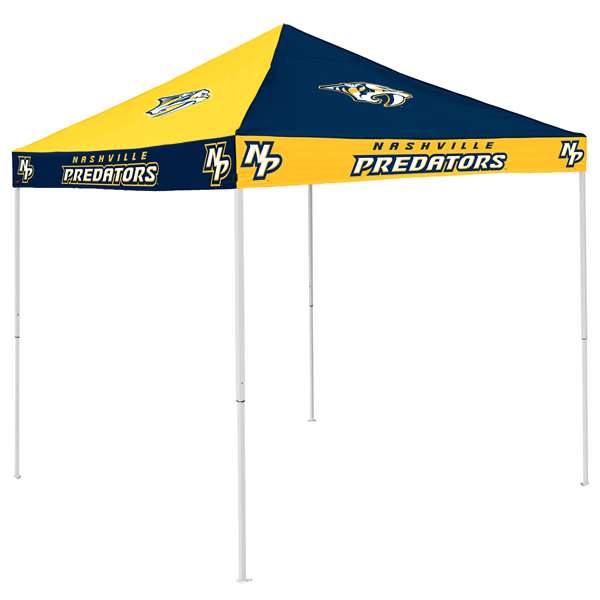 Nashville Predators  9 ft X 9 ft Tailgate Canopy Shelter Tent