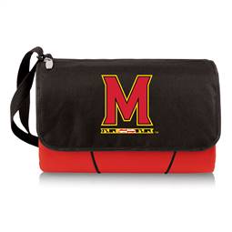 Maryland Terrapins Outdoor Picnic Blanket Tote  