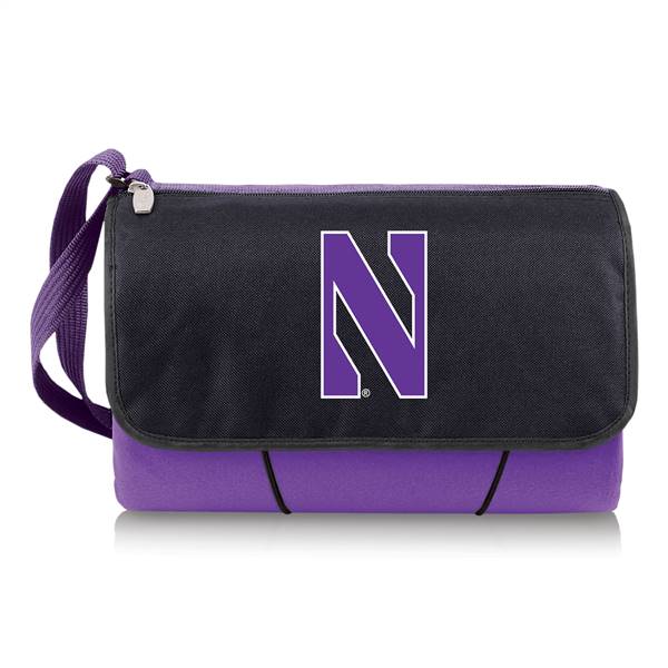 Northwestern Wildcats Outdoor Picnic Blanket Tote