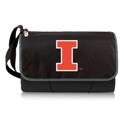 Illinois Fighting Illini Outdoor Picnic Blanket Tote