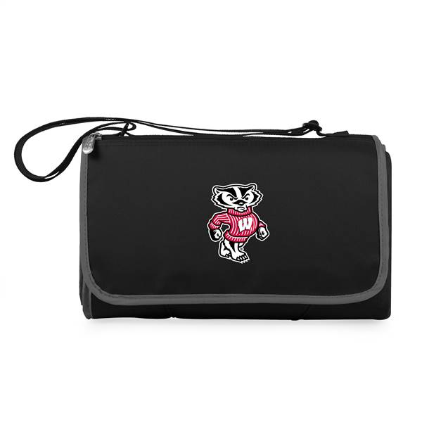 Wisconsin Badgers Outdoor Picnic Blanket Tote