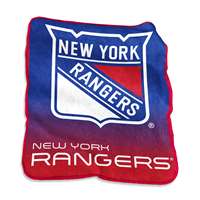 New York Rangers Raschel Throw Blanket - 50 X 60 in.