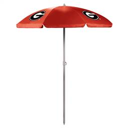 Georgia Bulldogs Beach Umbrella  