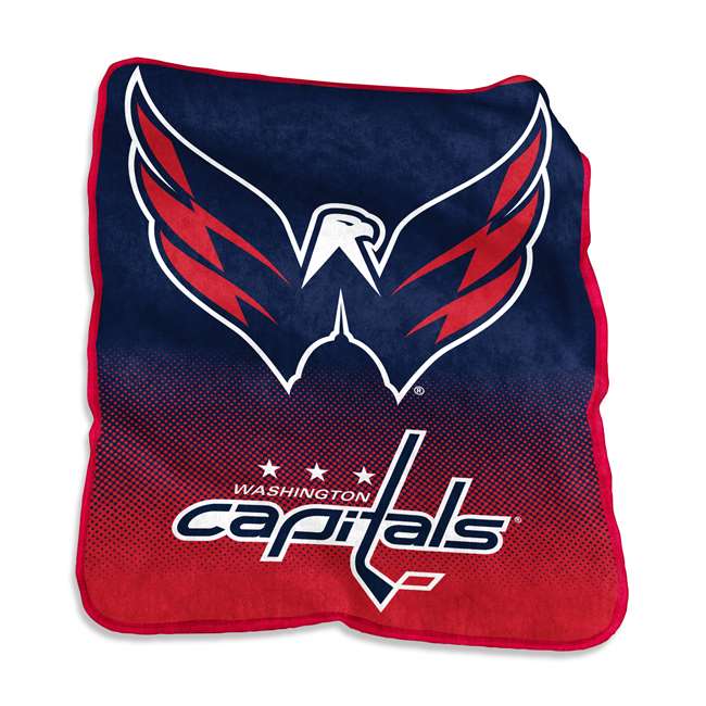 Washington Capitals Raschel Throw Blanket - 50 X 60 in.