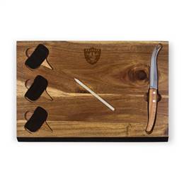 Las Vegas Raiders Cutting Board Set with Labels