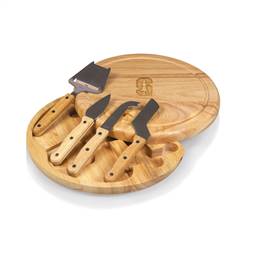 Stanford Cardinal Circo Cheese Tools Set and Cutting Board
