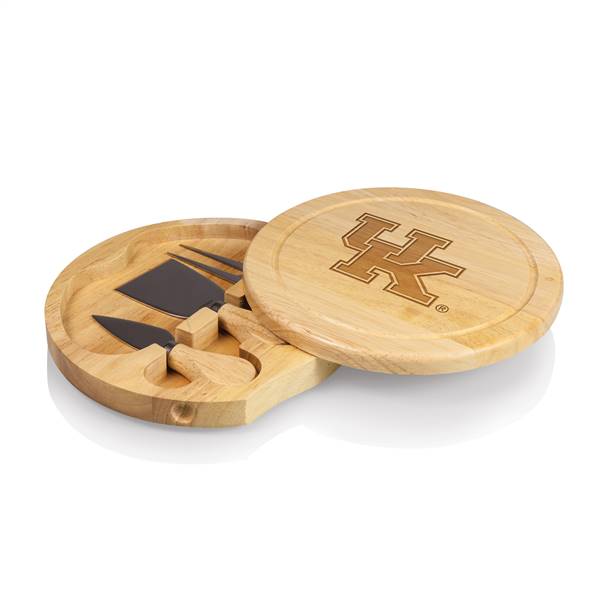 Kentucky Wildcats Cheese Tools Set and Small Cutting Board