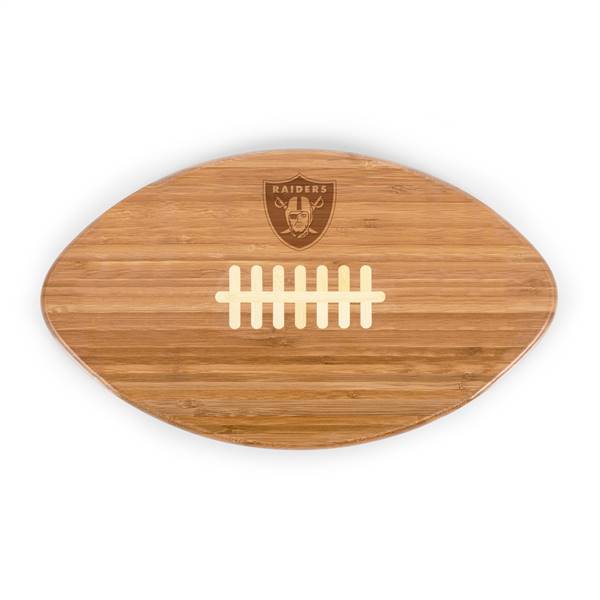 Las Vegas Raiders Football Cutting Board