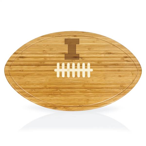 Illinois Fighting Illini XL Football Serving Board