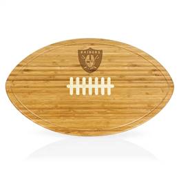 Las Vegas Raiders XL Football Cutting Board