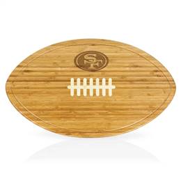 San Francisco 49ers XL Football Cutting Board