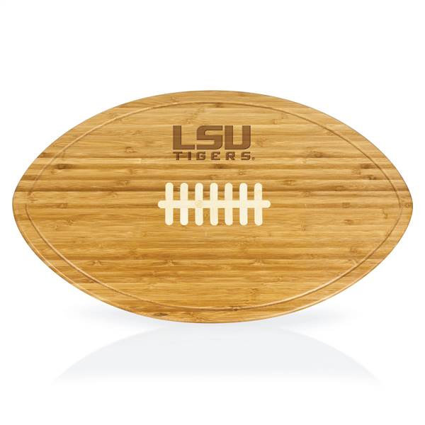 LSU Tigers XL Football Serving Board