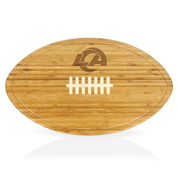 Los Angeles Rams XL Football Cutting Board