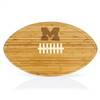 Michigan Wolverines XL Football Serving Board