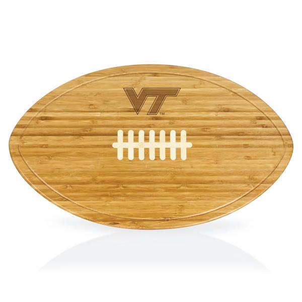 Virginia Tech Hokies XL Football Serving Board