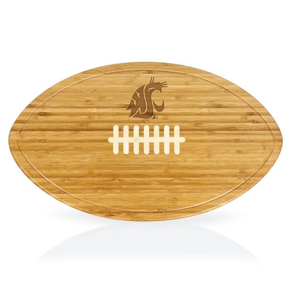 Washington State Cougars XL Football Serving Board