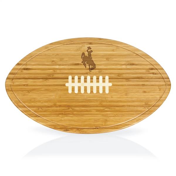 Wyoming Cowboys XL Football Serving Board  