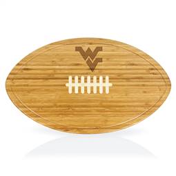 West Virginia Mountaineers XL Football Serving Board