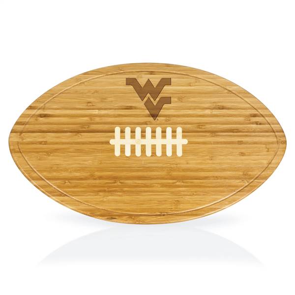 West Virginia Mountaineers XL Football Serving Board