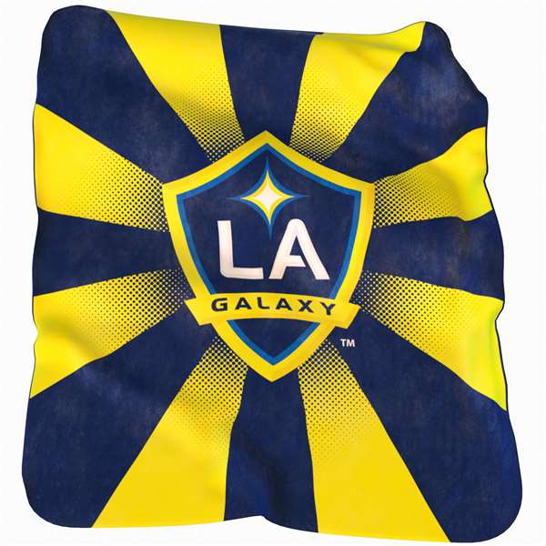 Los Angeles Galaxy 26 Raschel Throw Fleece Blanket