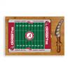 Alabama Crimson Tide Glass Top Cutting Board and Knife  