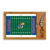 Kansas Jayhawks Glass Top Cutting Board and Knife