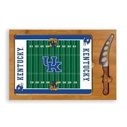 Kentucky Wildcats Glass Top Cutting Board and Knife