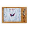 Washington Capitals Glass Top Cutting Board and Knife