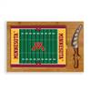 Minnesota Golden Gophers Glass Top Cutting Board and Knife