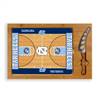 North Carolina Tar Heels Glass Top Cutting Board and Knife