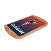 New England Patriots Glass Top Serving Tray
