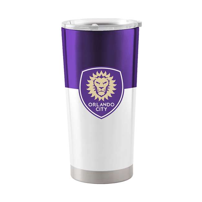 Orlando City SC 20oz Colorblock Stainless Tumbler