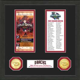 Arizona Diamondbacks World Series Ticket Collection  