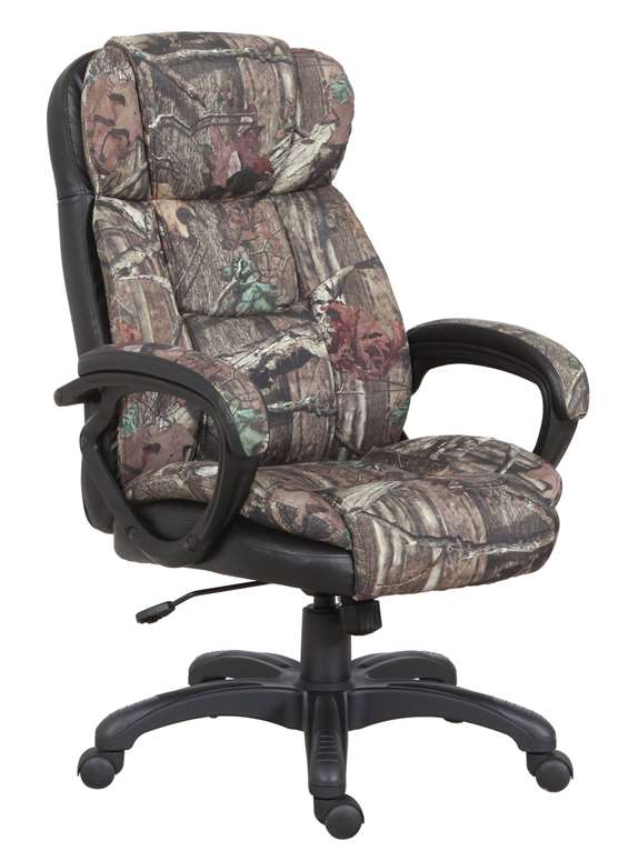 Mossy Oak Executive Chair Model 843-20-900 with Arms and Rocking and Height Adjustment  