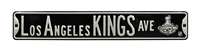 Los Angeles Kings Steel Street Sign with Logo-LOS ANGELES KINGS AVE  2012 SC Champs   