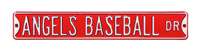 Los Angeles Angels Steel Street Sign-ANGELS BASEBALL DR    