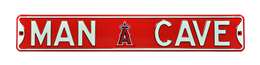 Los Angeles Angels Steel Street Sign with Logo-MAN CAVE   