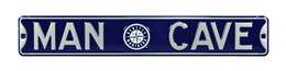Seattle Mariners Steel Street Sign with Logo-MAN CAVE   