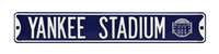 New York Yankees Steel Street Sign with Logo-YANKEE STADIUM w/ 2008 Stadium Logo   