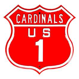 St Louis Cardinals Steel Route Sign-US-1